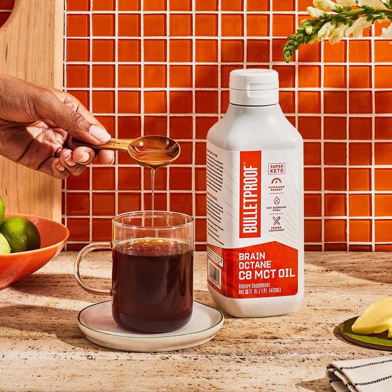 Bulletproof Mct Brain Octane Oil Ácido Caprílico Puro 946ml